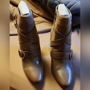 Vince Camuto Brown Ankle Boots